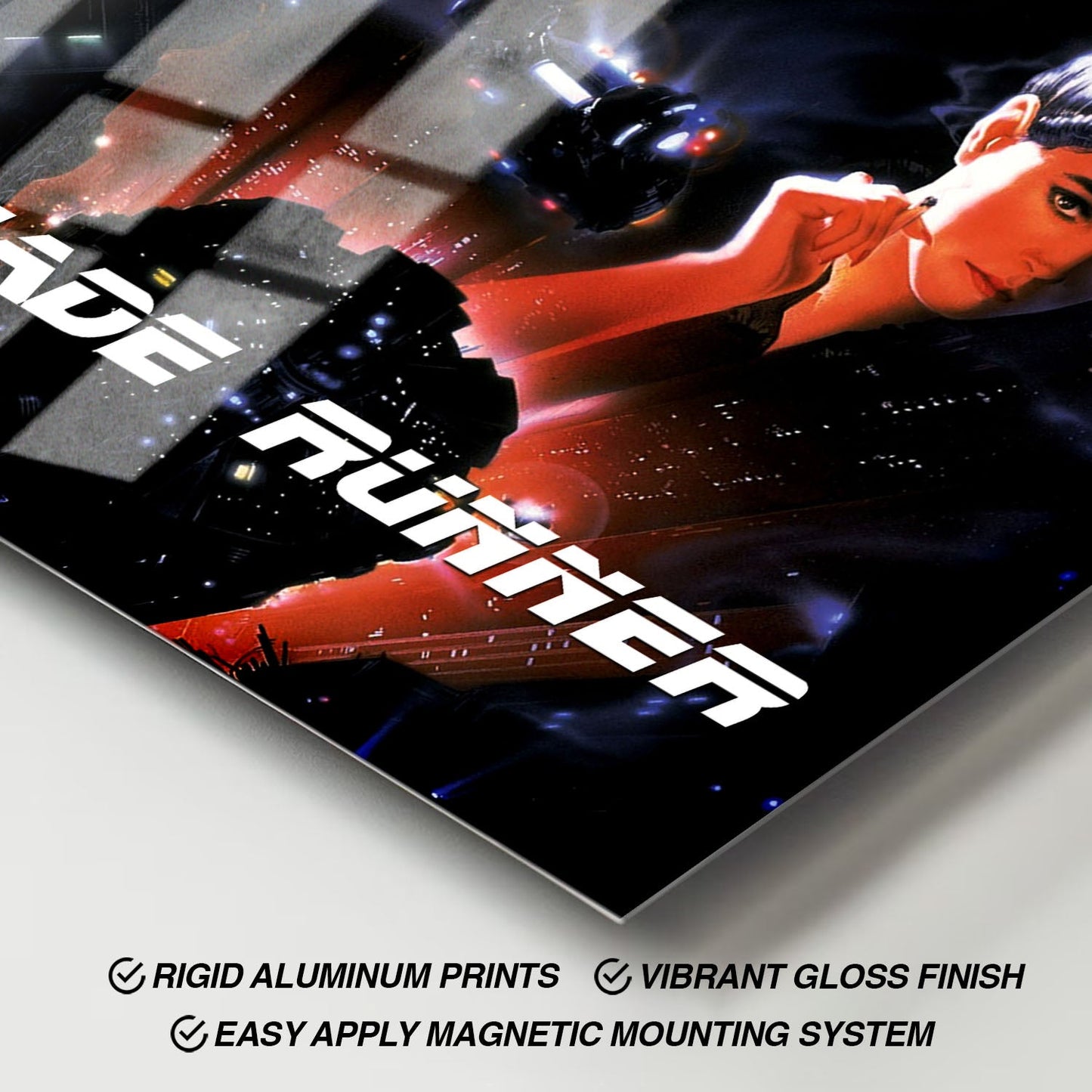 Flex Designs Metal Poster Blade Runner 11 x 17" Home Goods - Movie 1982 Movie Metal Poster