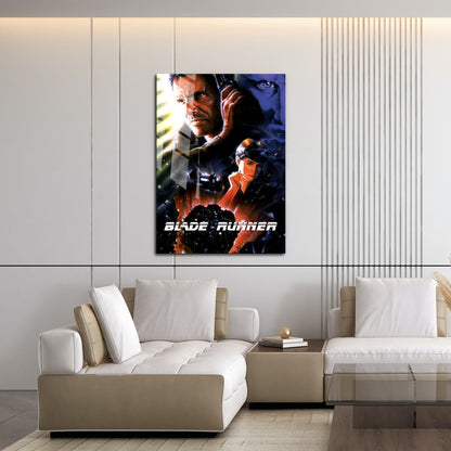 Flex Designs Metal Poster Blade Runner 16 x 24" Home Goods - Movie 1982 Movie Metal Poster