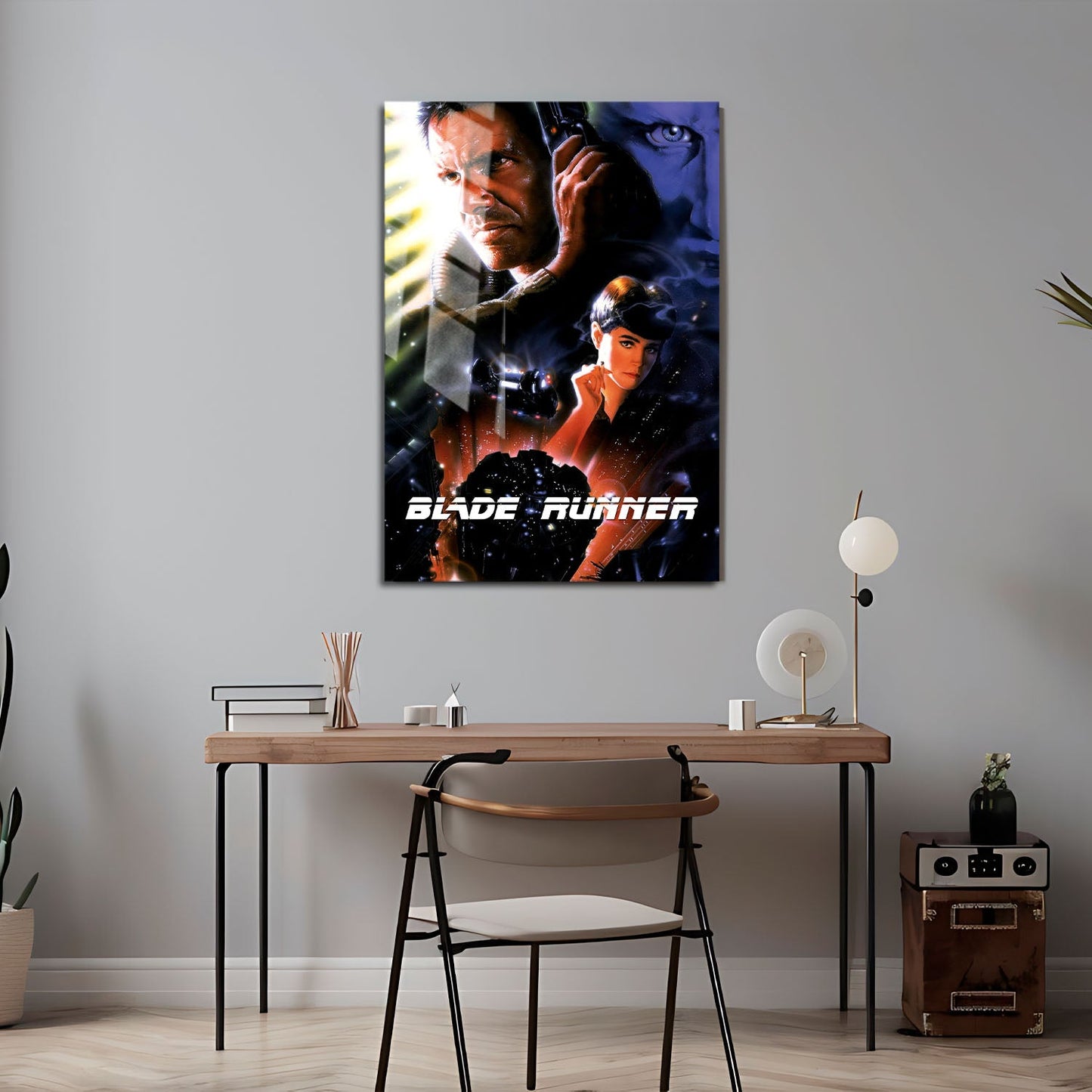 Flex Designs Metal Poster Blade Runner 24 x 36" Home Goods - Movie 1982 Movie Metal Poster