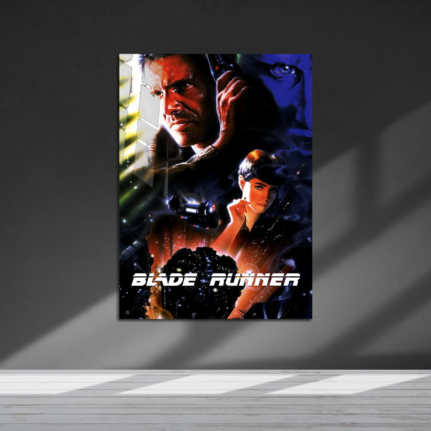 Flex Designs Metal Poster Blade Runner 5 x 7" Home Goods - Movie 1982 Movie Metal Poster