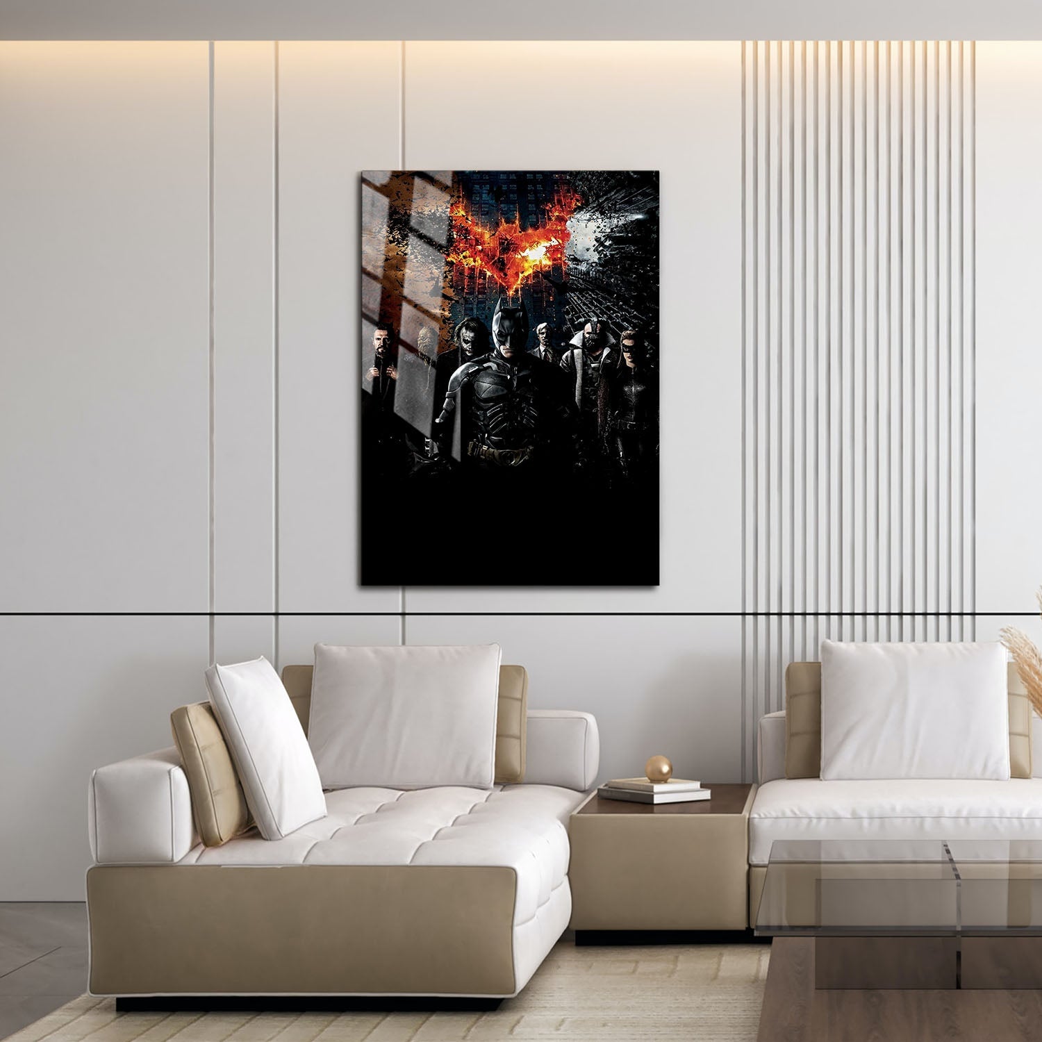Flex Designs Metal Poster Christopher Nolans Batman Triology 16 x 24" Home Goods - Movie  Movie Metal Poster