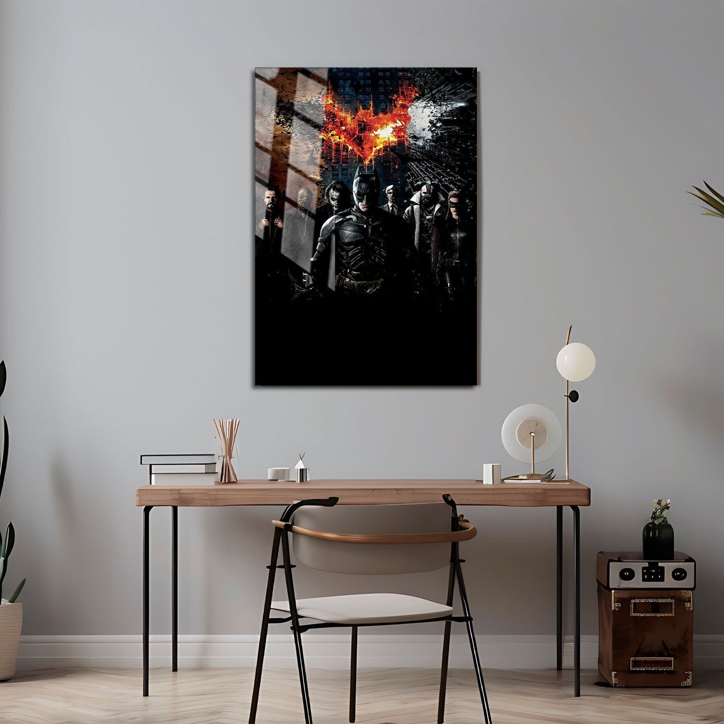 Flex Designs Metal Poster Christopher Nolans Batman Triology 24 x 36" Home Goods - Movie  Movie Metal Poster
