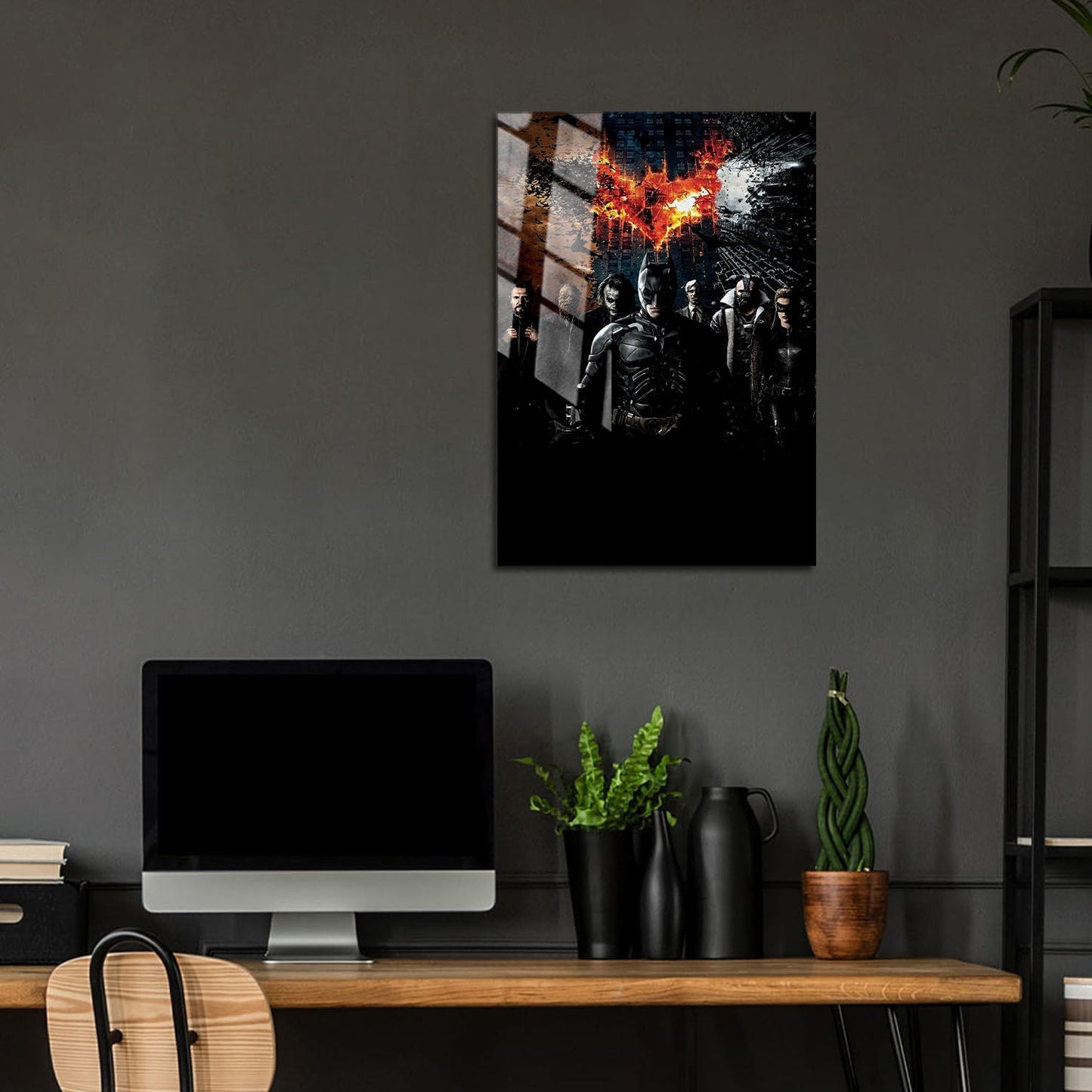 Flex Designs Metal Poster Christopher Nolans Batman Triology 5 x 7" Home Goods - Movie  Movie Metal Poster