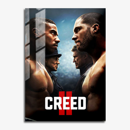 Flex Designs Metal Poster Creed II Classic 11 x 17" Home Goods - Movie 2018 Movie Metal Poster
