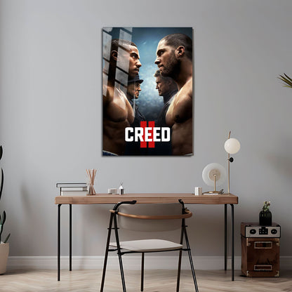 Flex Designs Metal Poster Creed II Classic 24 x 36" Home Goods - Movie 2018 Movie Metal Poster