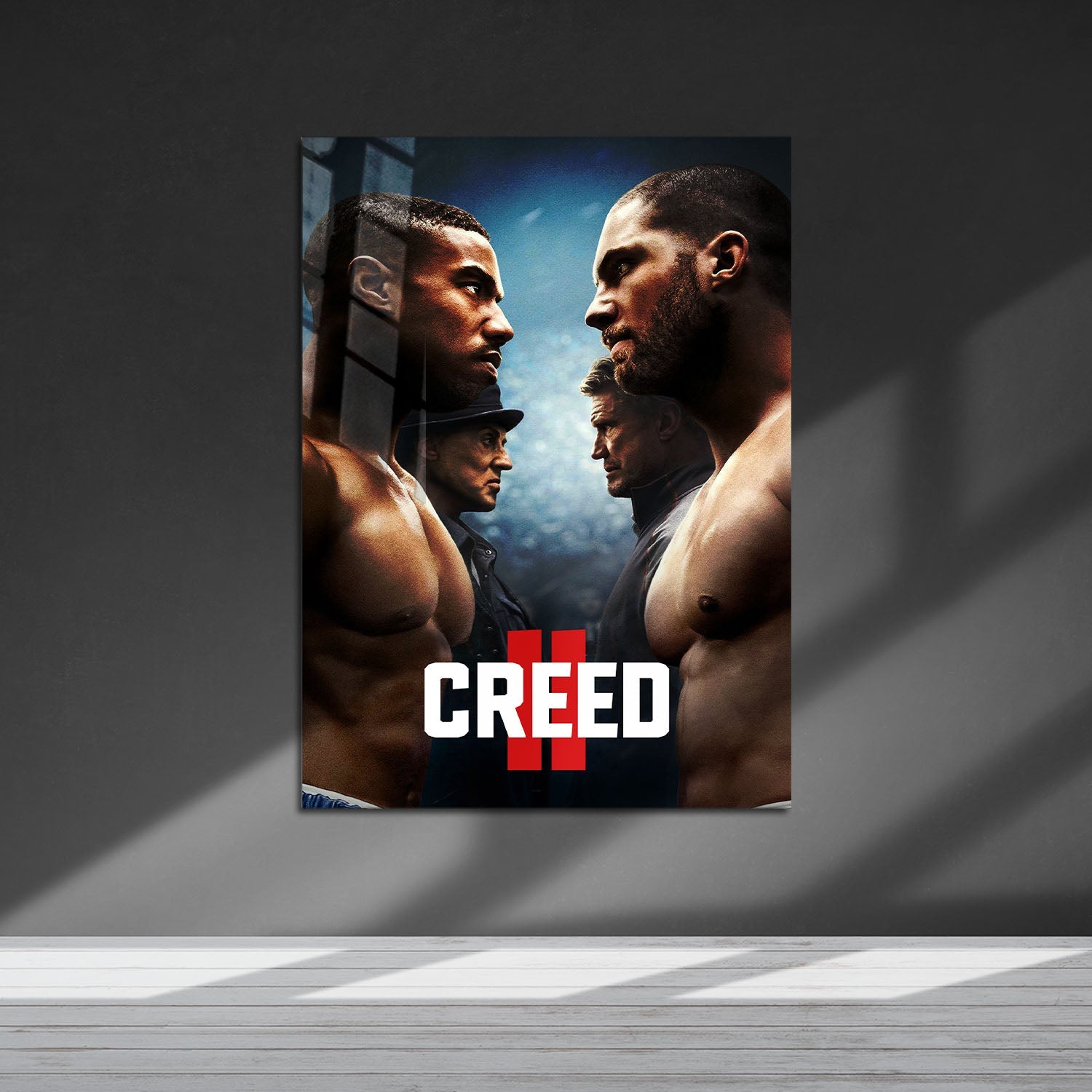 Flex Designs Metal Poster Creed II Classic 5 x 7" Home Goods - Movie 2018 Movie Metal Poster