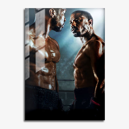 Flex Designs Metal Poster Creed III Key Visual 11 x 17" Home Goods - Movie 2023 Movie Metal Poster