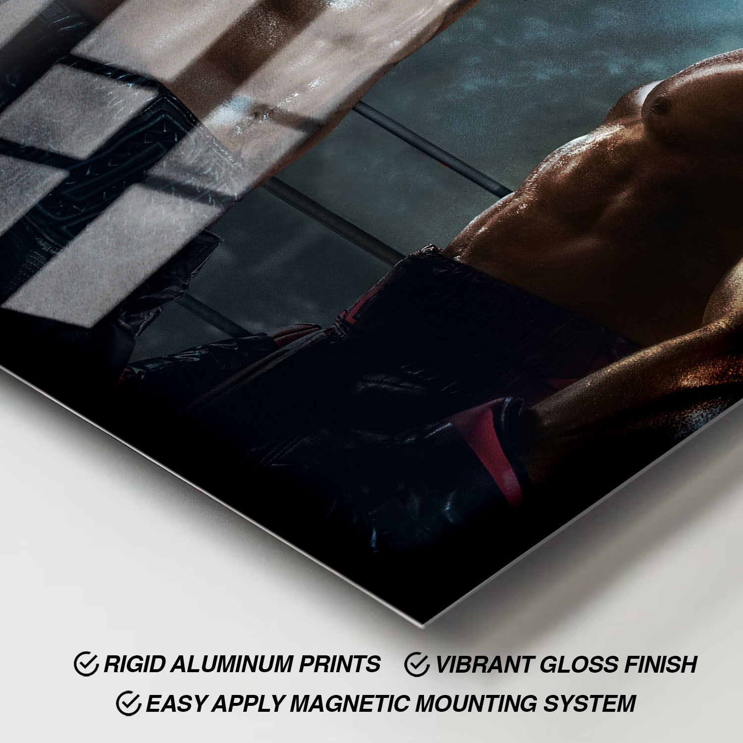 Flex Designs Metal Poster Creed III Key Visual 11 x 17" Home Goods - Movie 2023 Movie Metal Poster