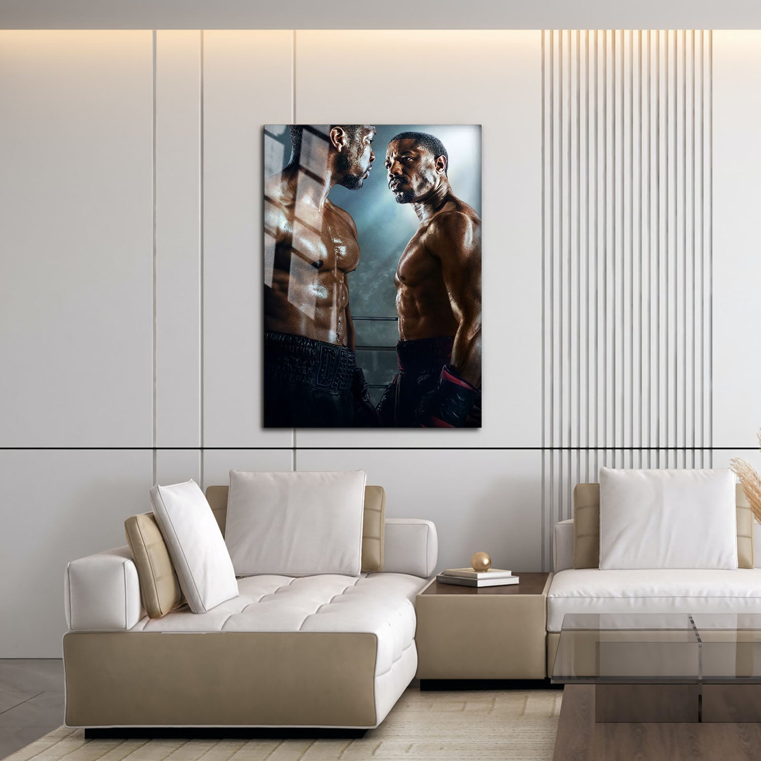 Flex Designs Metal Poster Creed III Key Visual 16 x 24" Home Goods - Movie 2023 Movie Metal Poster