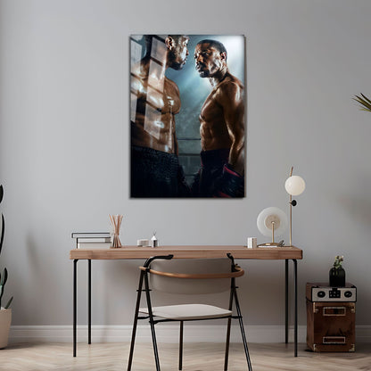Flex Designs Metal Poster Creed III Key Visual 24 x 36" Home Goods - Movie 2023 Movie Metal Poster