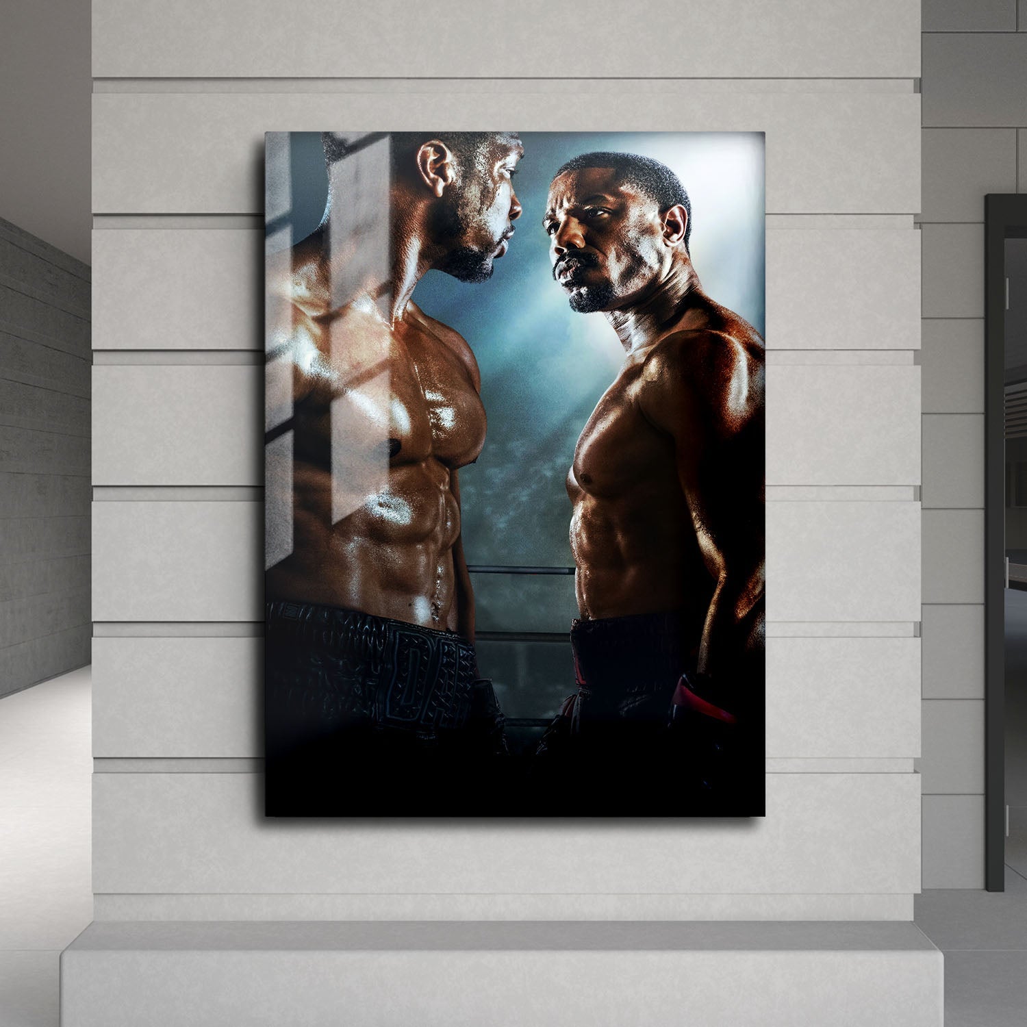 Flex Designs Metal Poster Creed III Key Visual 24 x 36" Home Goods - Movie 2023 Movie Metal Poster