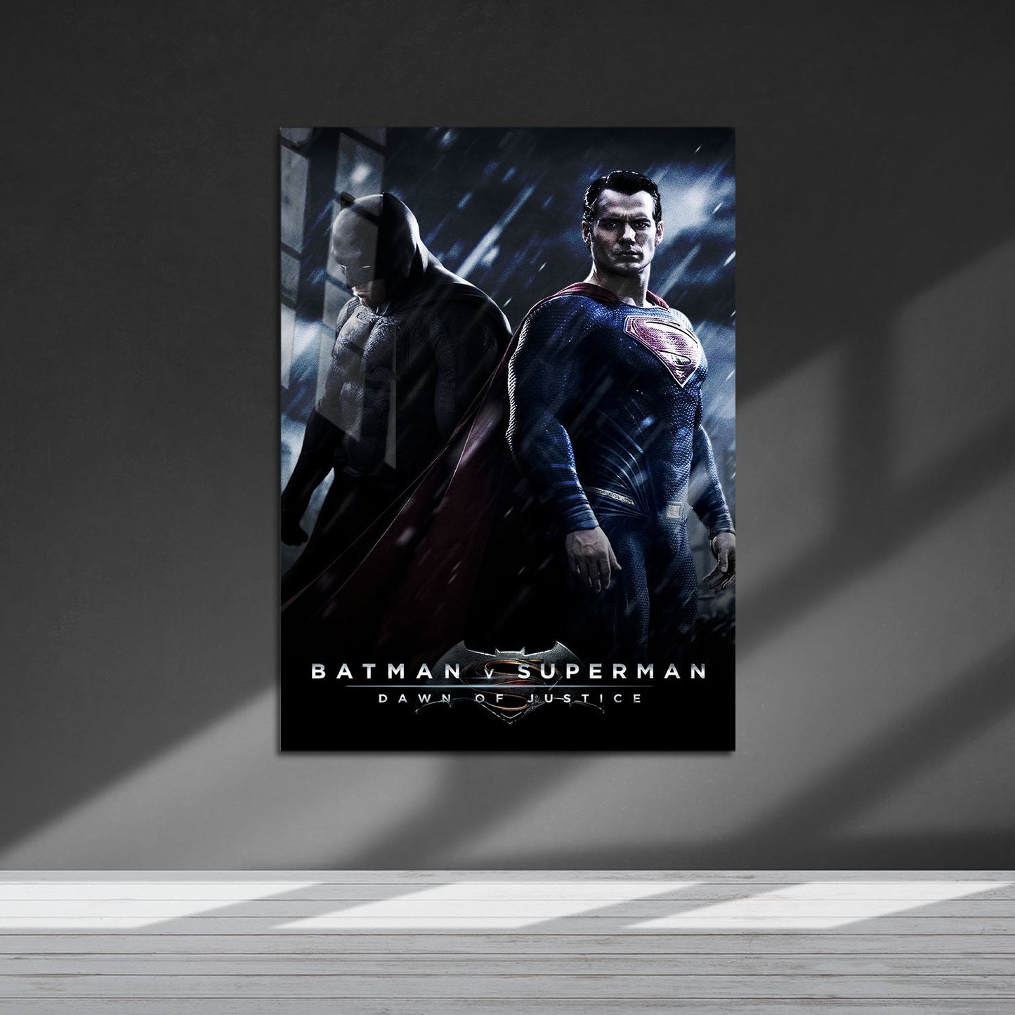 Flex Designs Metal Poster Batman v Superman Dawn of Justice 5 x 7" Home Goods - Movie 2016 Movie Metal Poster