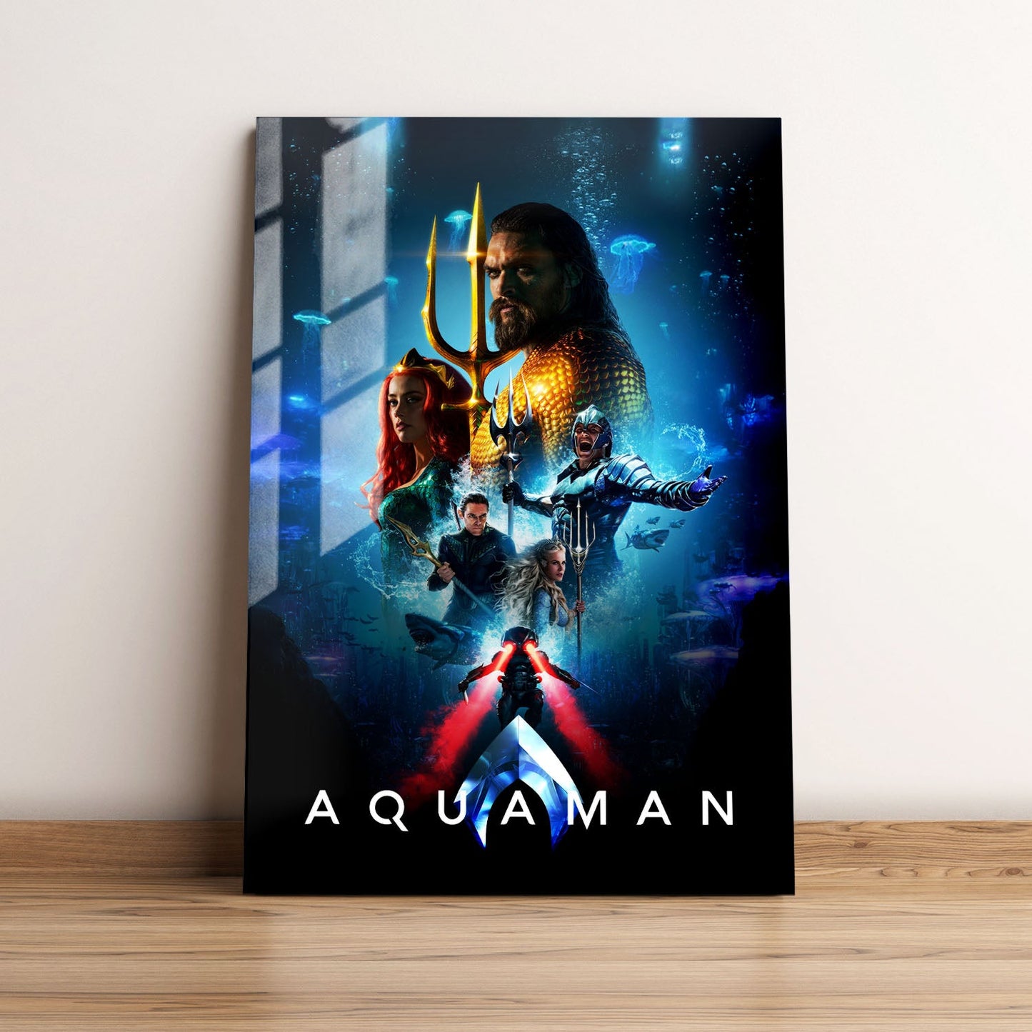 Aquaman Movie Metal Poster