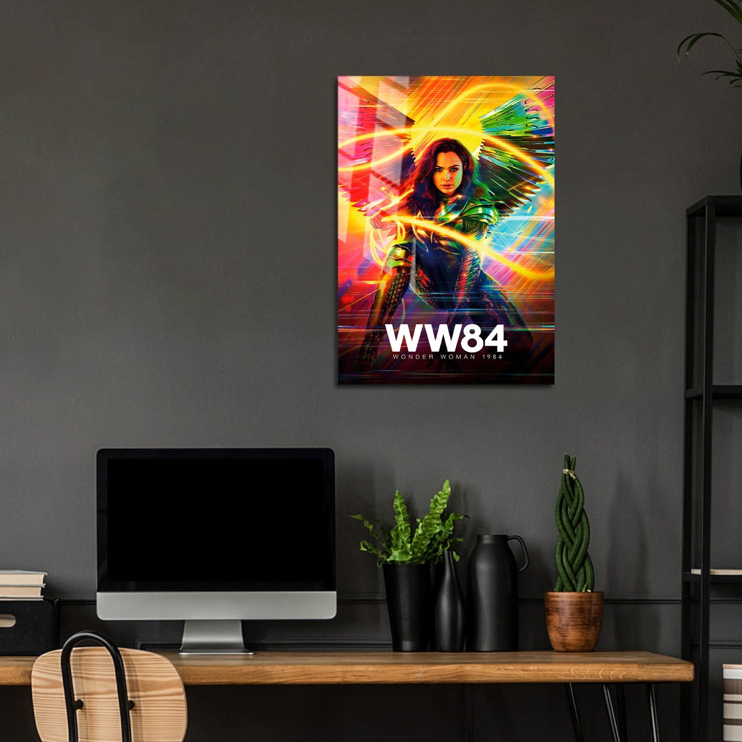 Flex Designs Metal Poster Wonder Woman 1984 5 x 7" Home Goods - Movie 2020 Movie Metal Poster