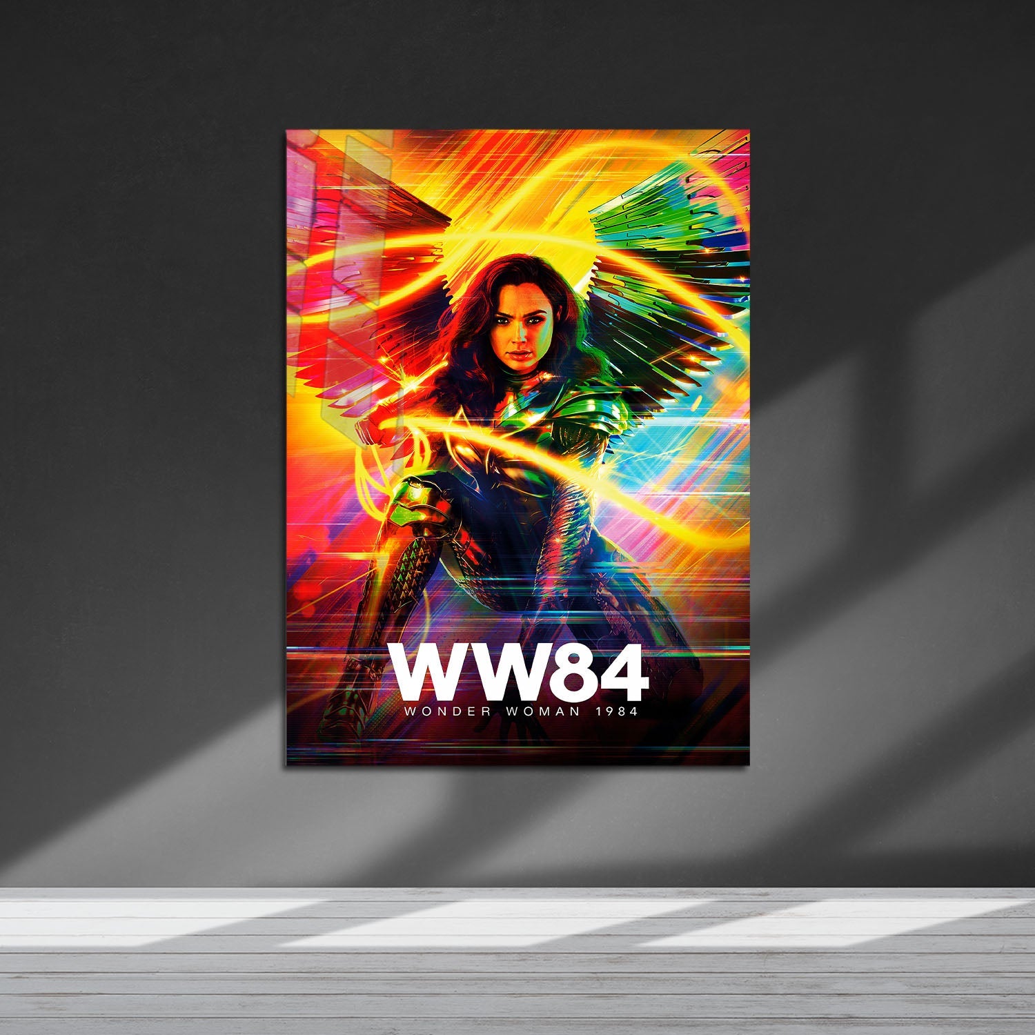 Flex Designs Metal Poster Wonder Woman 1984 5 x 7" Home Goods - Movie 2020 Movie Metal Poster