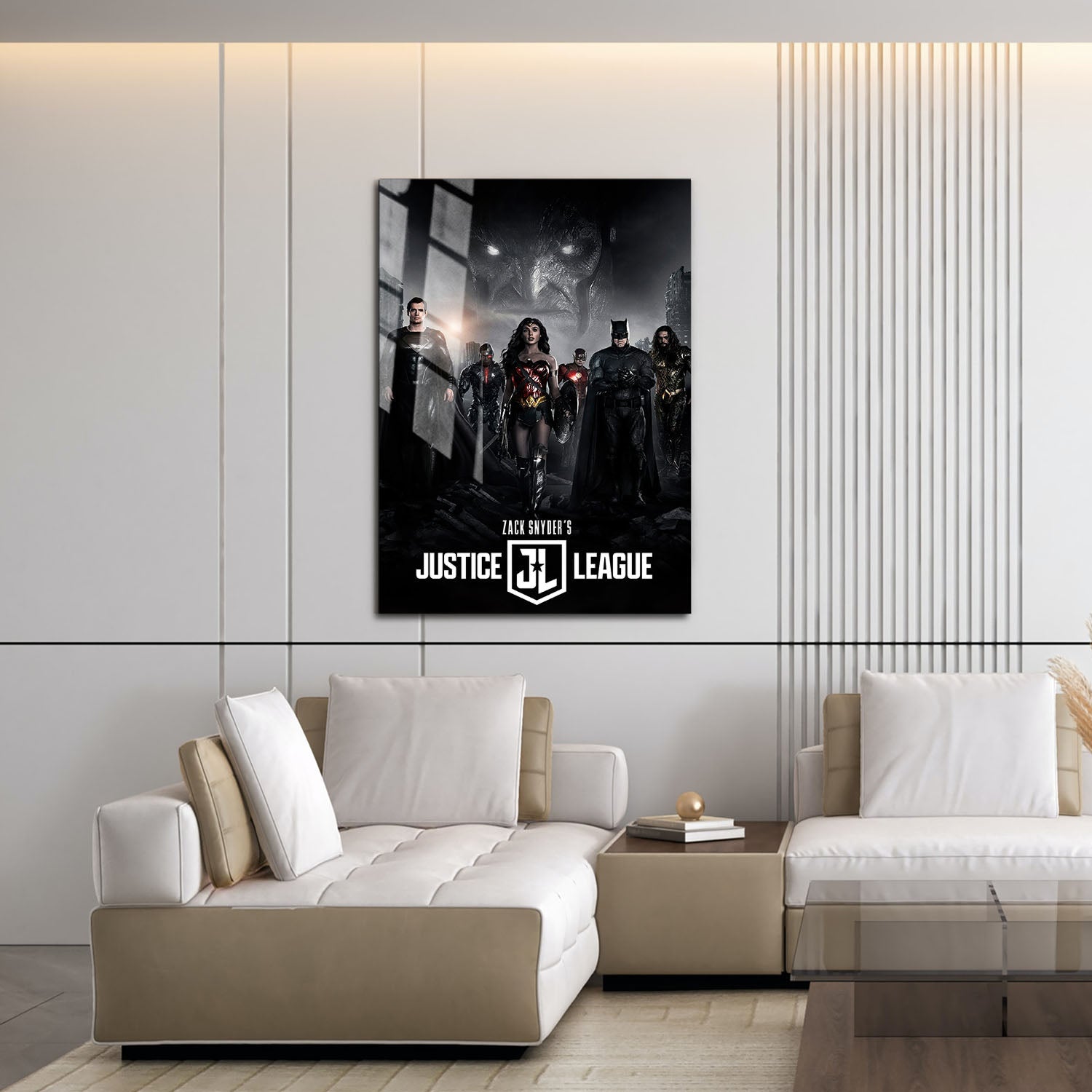 Flex Designs Metal Poster Zack Snyders Justice League 16 x 24" Home Goods - Movie 2021 Movie Metal Poster
