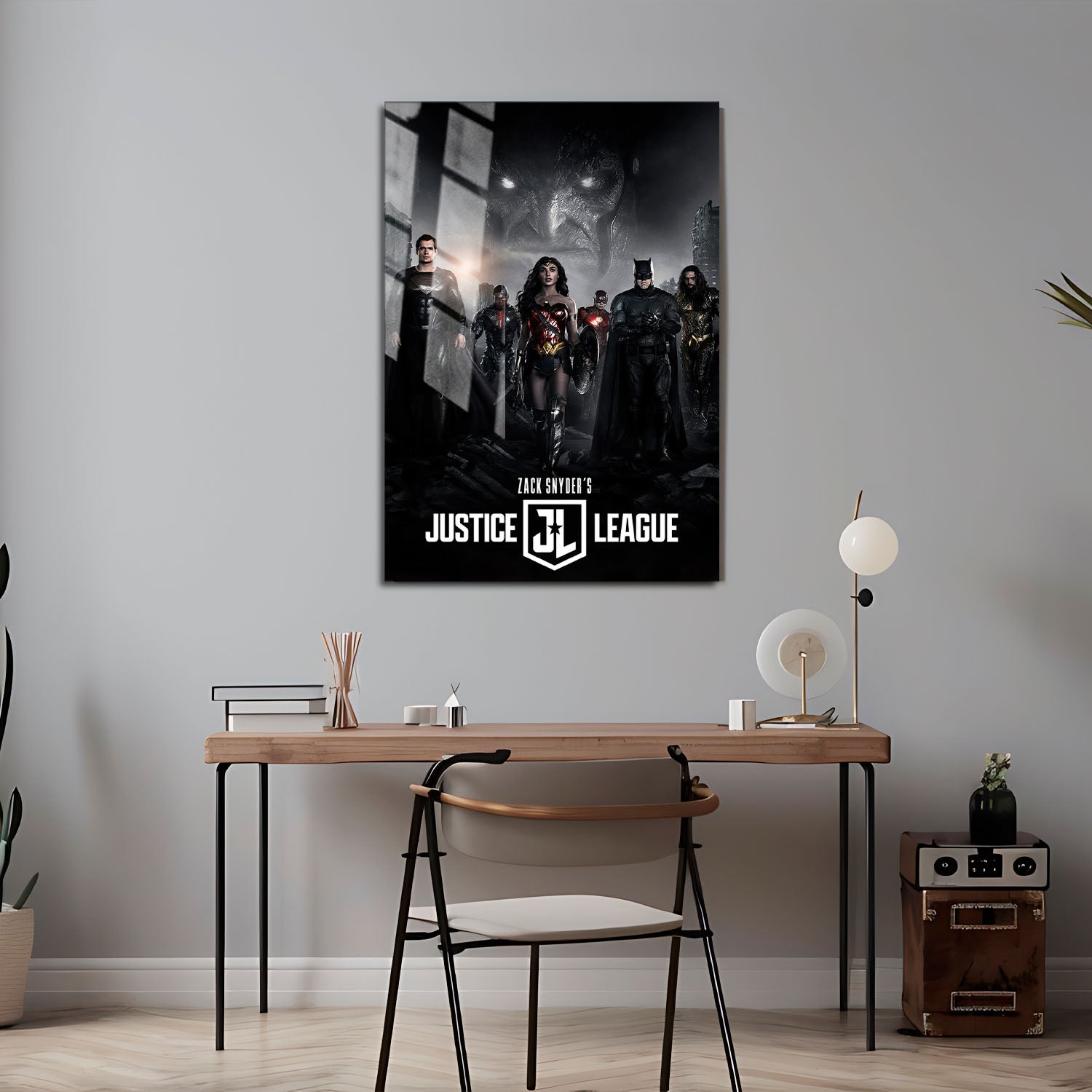 Flex Designs Metal Poster Zack Snyders Justice League 24 x 36" Home Goods - Movie 2021 Movie Metal Poster
