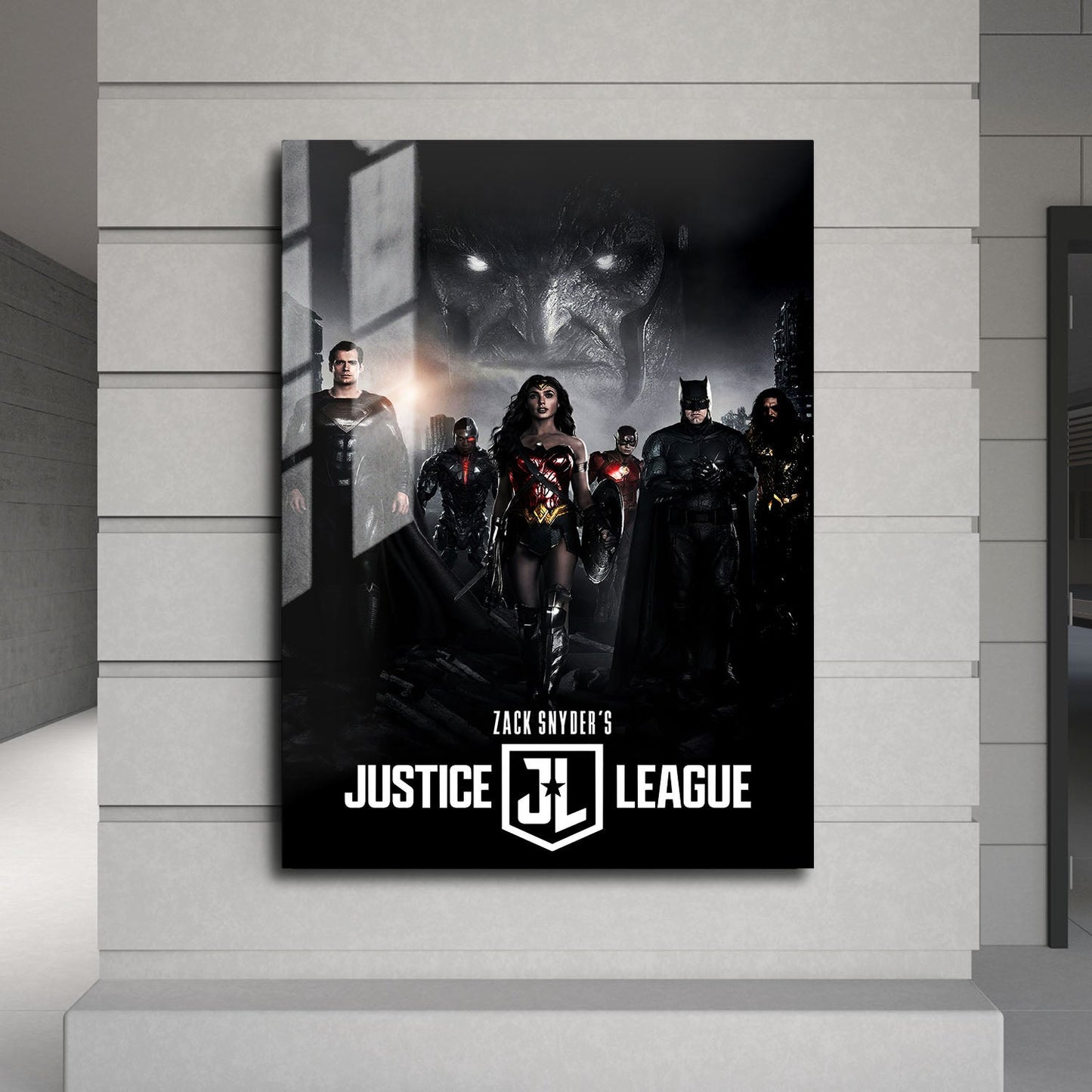 Flex Designs Metal Poster Zack Snyders Justice League 24 x 36" Home Goods - Movie 2021 Movie Metal Poster