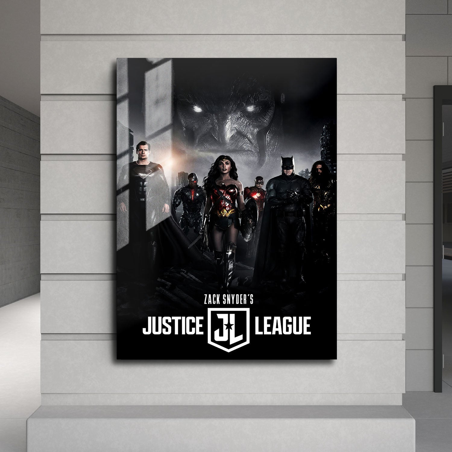 Flex Designs Metal Poster Zack Snyders Justice League 24 x 36" Home Goods - Movie 2021 Movie Metal Poster
