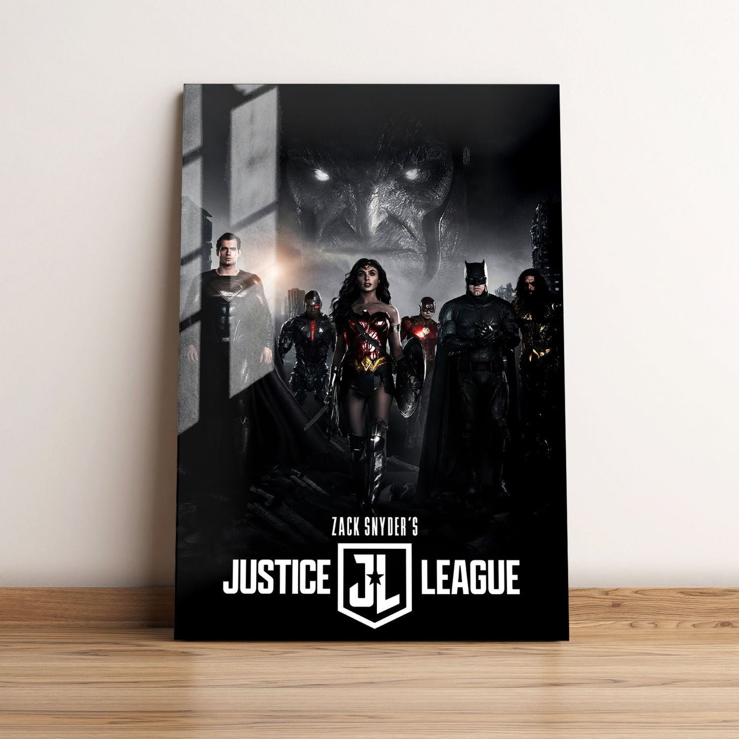 Zack Snyders Justice League Movie Metal Poster
