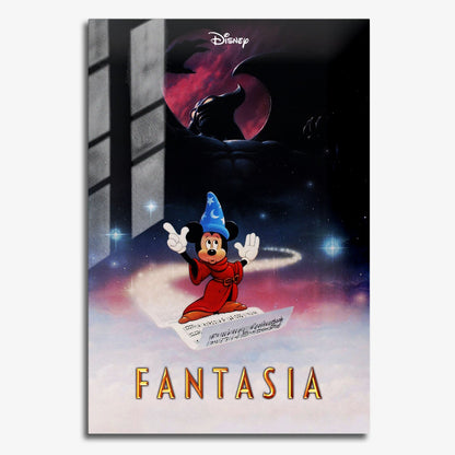Flex Designs Metal Poster Fantasia 11 x 17" Home Goods - Movie 1940 Movie Metal Poster