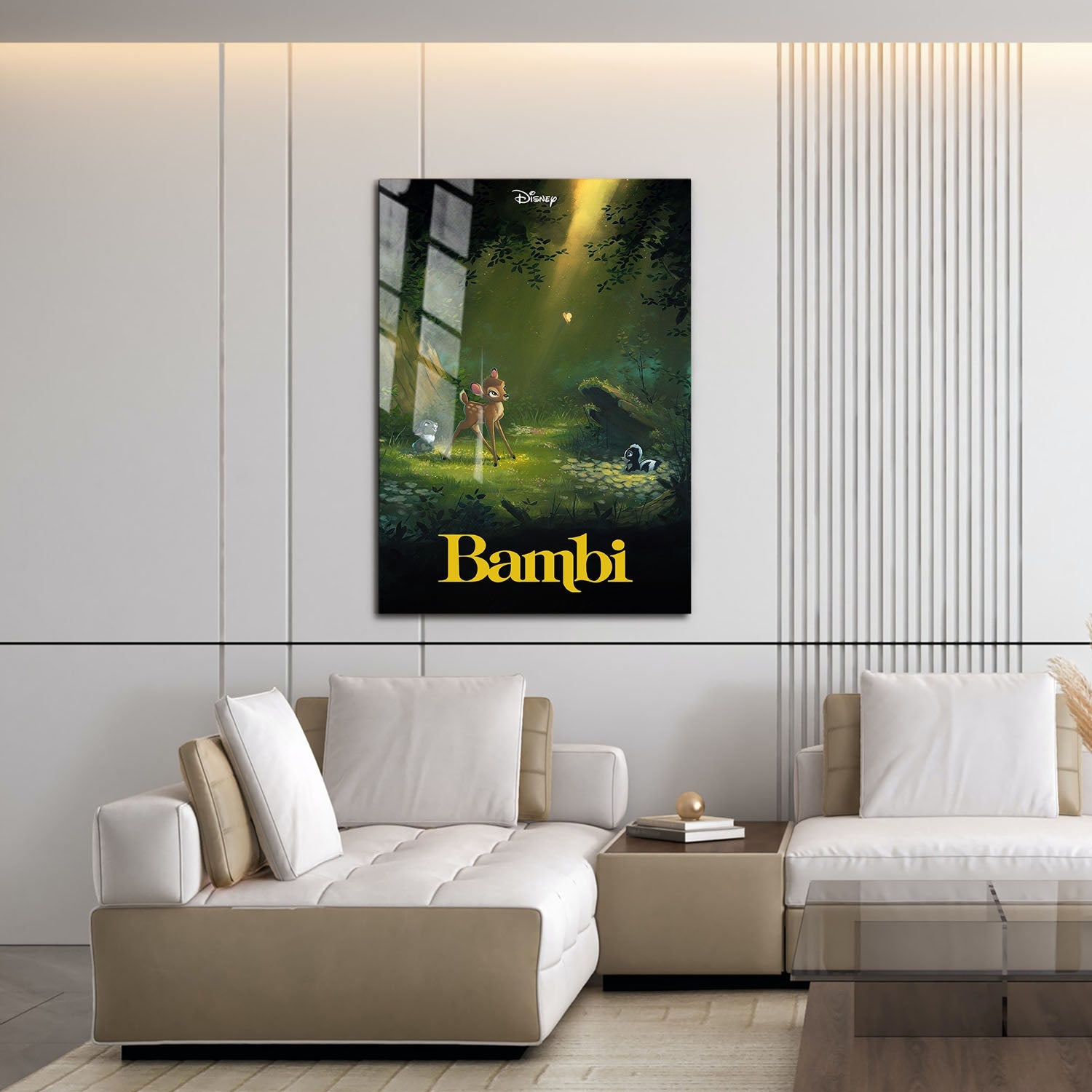 Flex Designs Metal Poster Bambi 16 x 24" Home Goods - Movie 1942 Movie Metal Poster