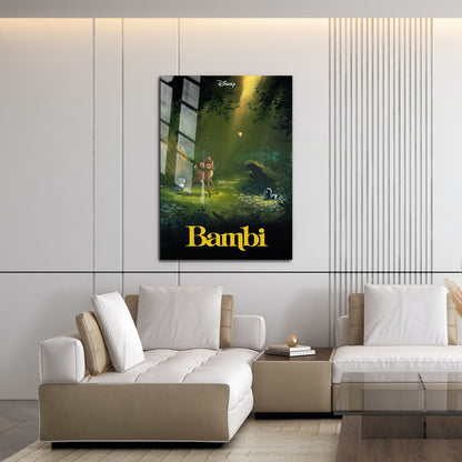 Flex Designs Metal Poster Bambi 16 x 24" Home Goods - Movie 1942 Movie Metal Poster