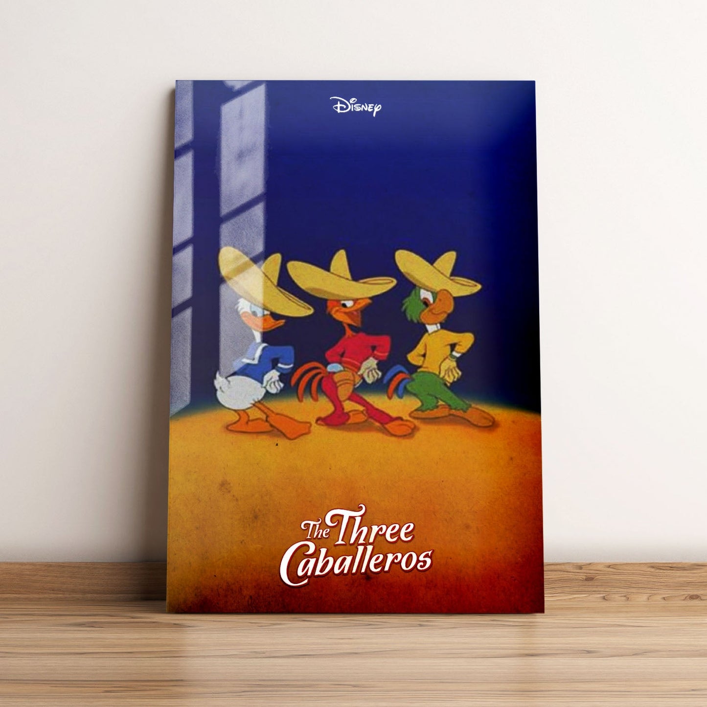 The Three Caballeros Movie Metal Poster