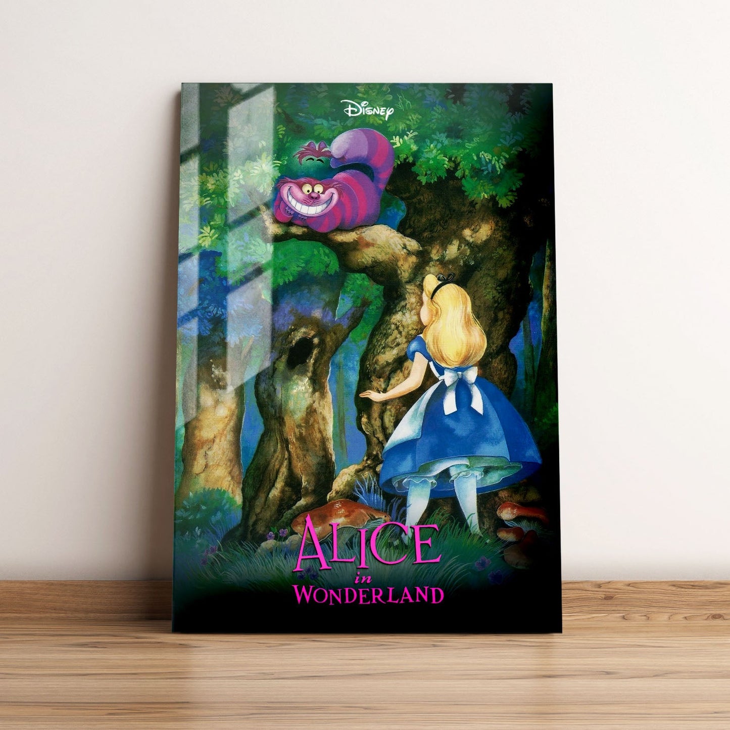 Alice in Wonderland Movie Metal Poster