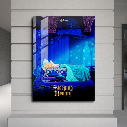 Flex Designs Metal Poster Sleeping Beauty 24 x 36" Home Goods - Movie 1959 Movie Metal Poster