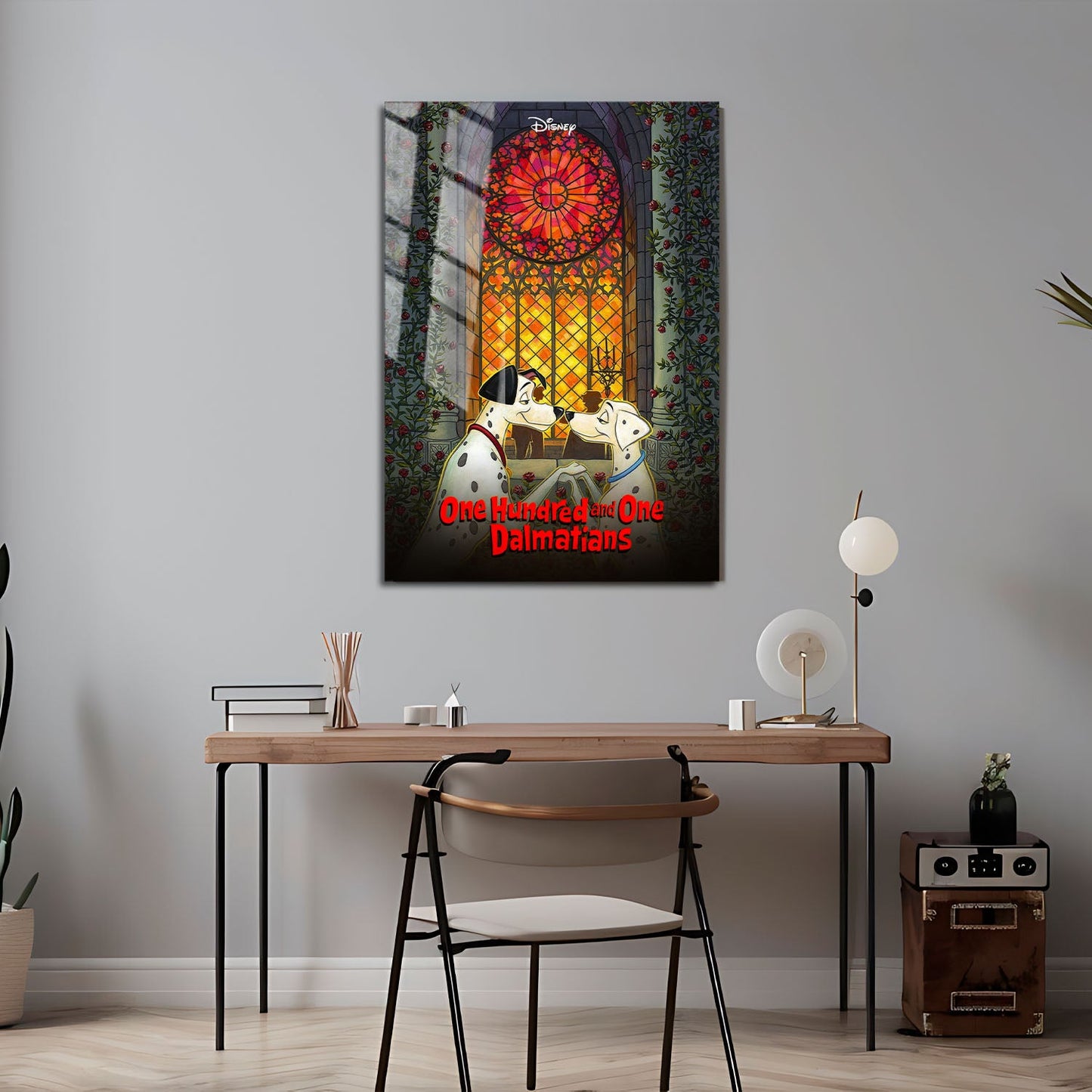 Flex Designs Metal Poster One Hundred and One Dalmatians 24 x 36" Home Goods - Movie 1961 Movie Metal Poster