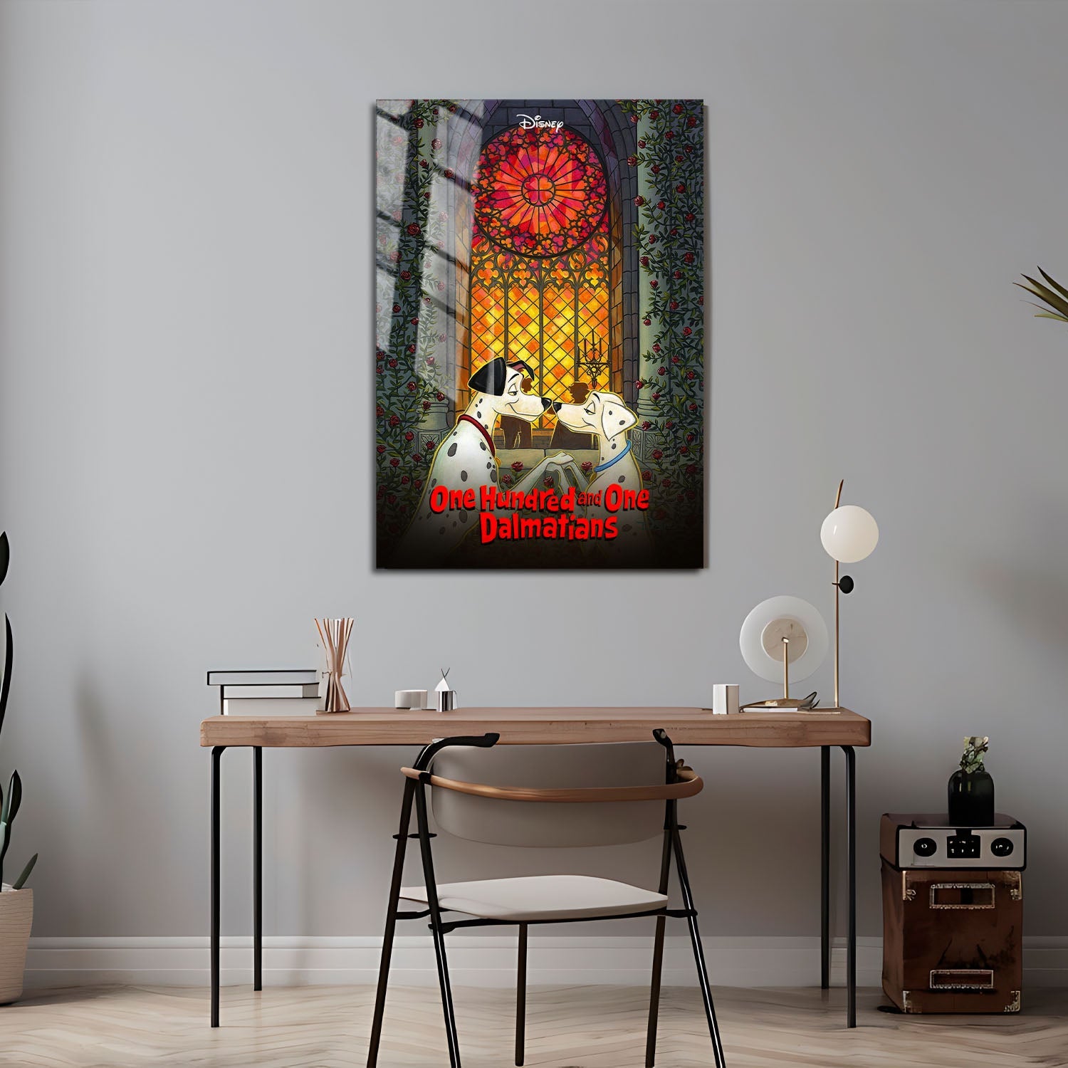 Flex Designs Metal Poster One Hundred and One Dalmatians 24 x 36" Home Goods - Movie 1961 Movie Metal Poster