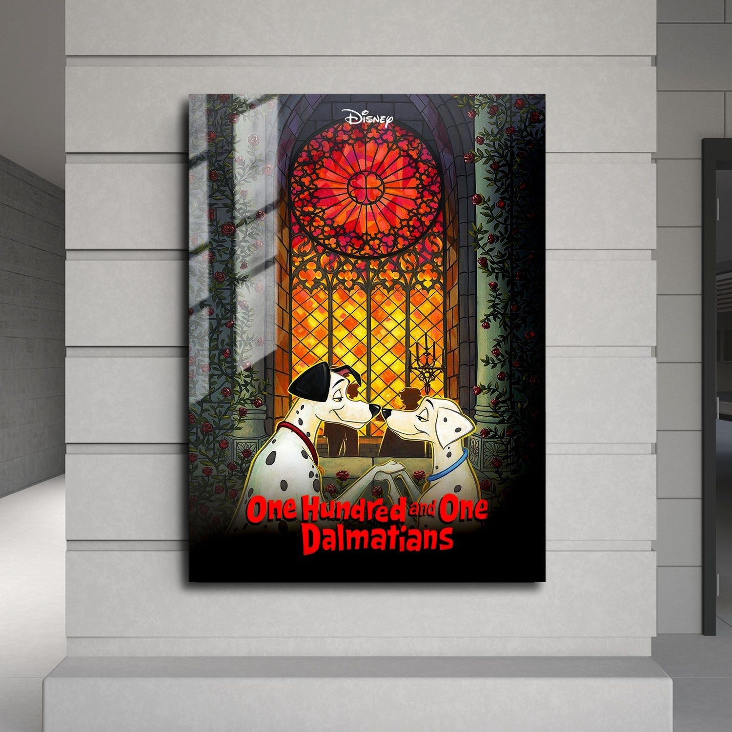 Flex Designs Metal Poster One Hundred and One Dalmatians 24 x 36" Home Goods - Movie 1961 Movie Metal Poster