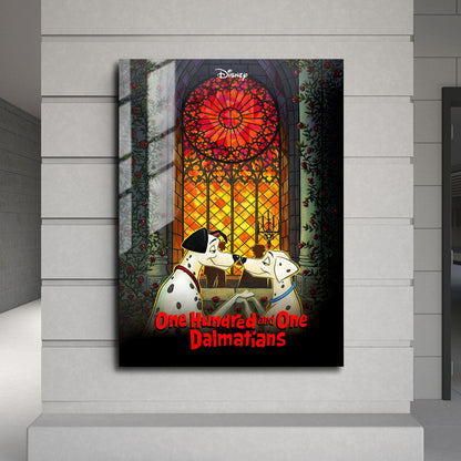 Flex Designs Metal Poster One Hundred and One Dalmatians 24 x 36" Home Goods - Movie 1961 Movie Metal Poster