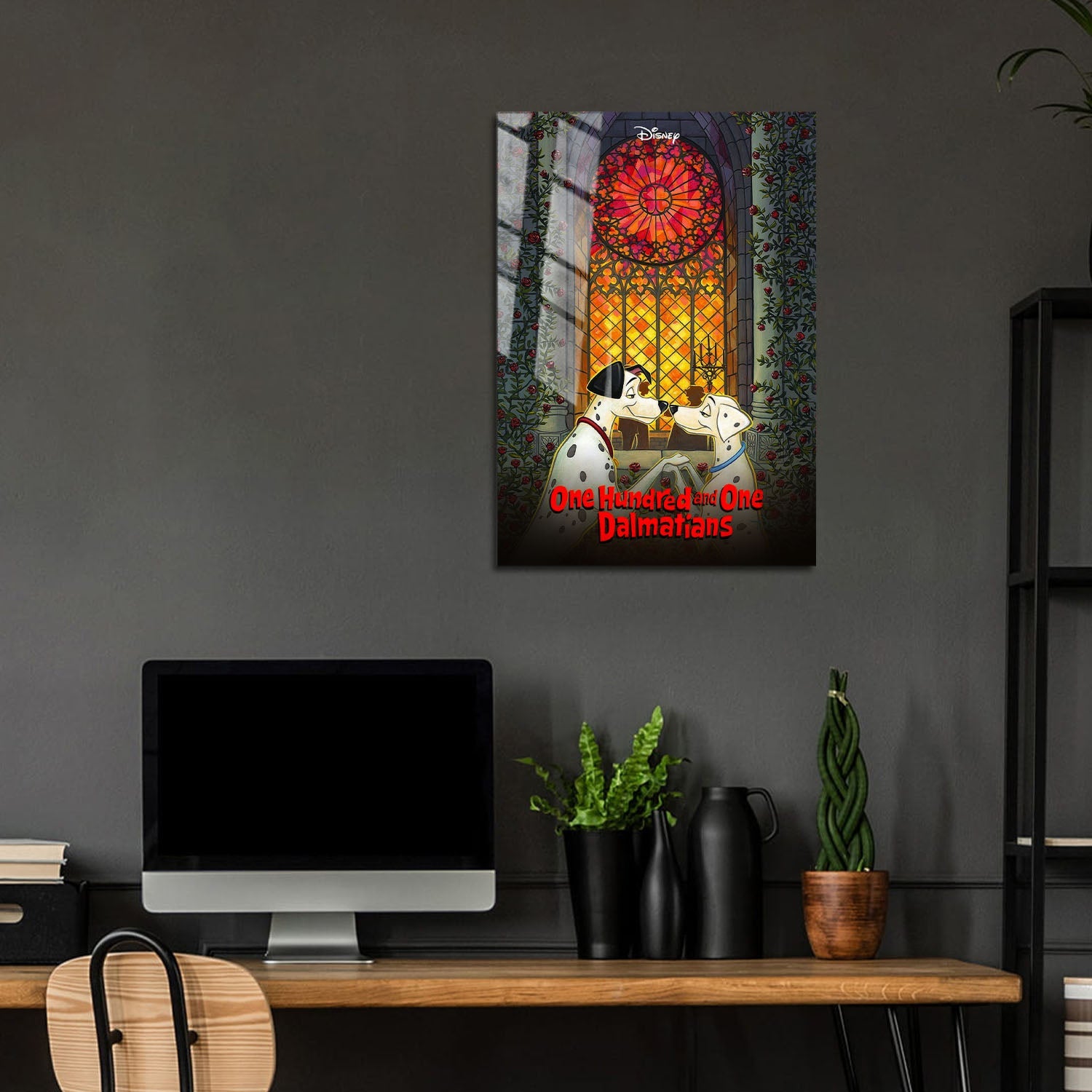 Flex Designs Metal Poster One Hundred and One Dalmatians 5 x 7" Home Goods - Movie 1961 Movie Metal Poster