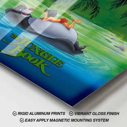 Flex Designs Metal Poster The Jungle Book 11 x 17" Home Goods - Movie 1967 Movie Metal Poster