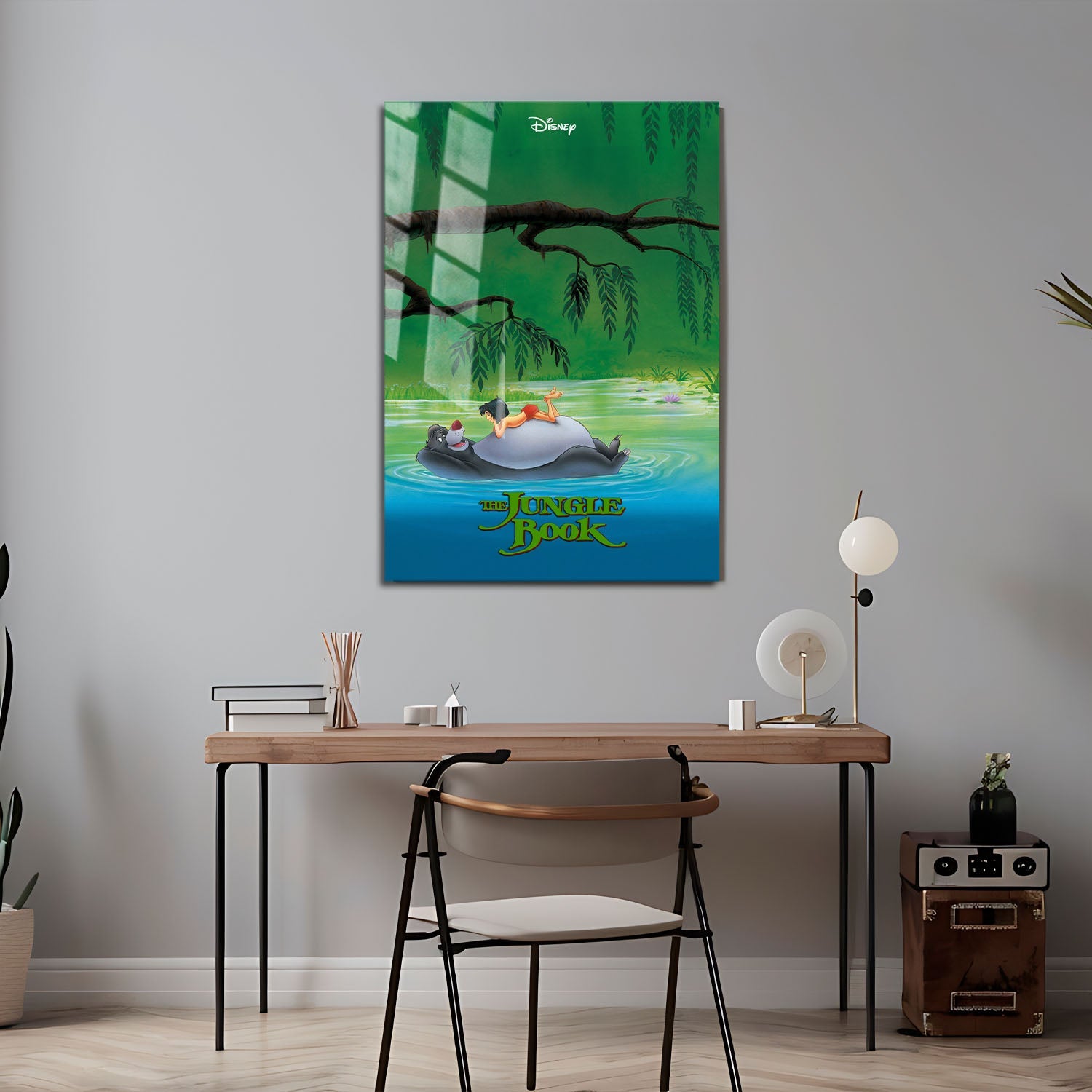 Flex Designs Metal Poster The Jungle Book 24 x 36" Home Goods - Movie 1967 Movie Metal Poster