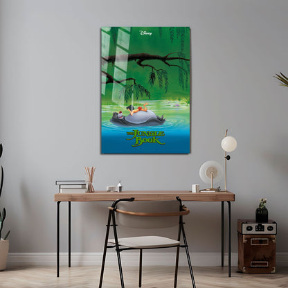 Flex Designs Metal Poster The Jungle Book 24 x 36" Home Goods - Movie 1967 Movie Metal Poster