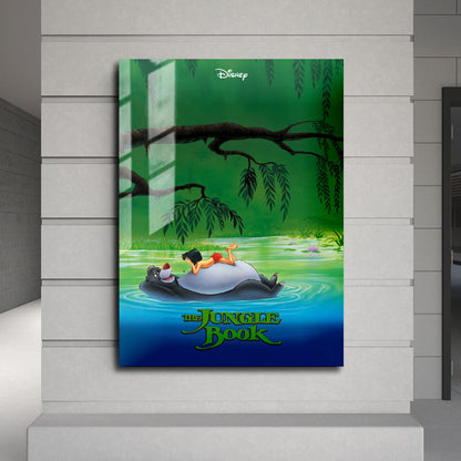 Flex Designs Metal Poster The Jungle Book 24 x 36" Home Goods - Movie 1967 Movie Metal Poster