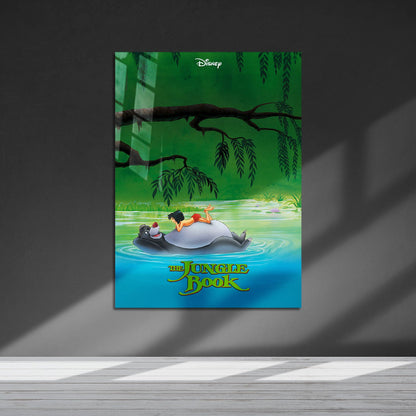 Flex Designs Metal Poster The Jungle Book 5 x 7" Home Goods - Movie 1967 Movie Metal Poster