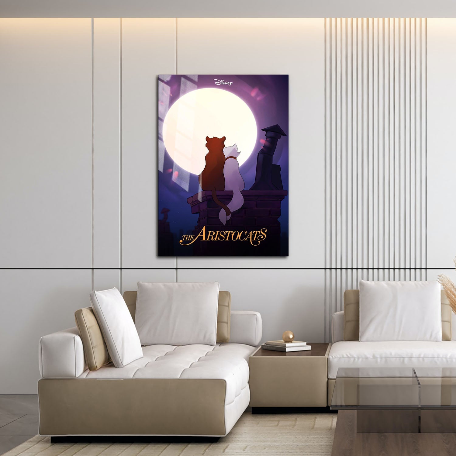 Flex Designs Metal Poster The Aristocats 16 x 24" Home Goods - Movie 1970 Movie Metal Poster