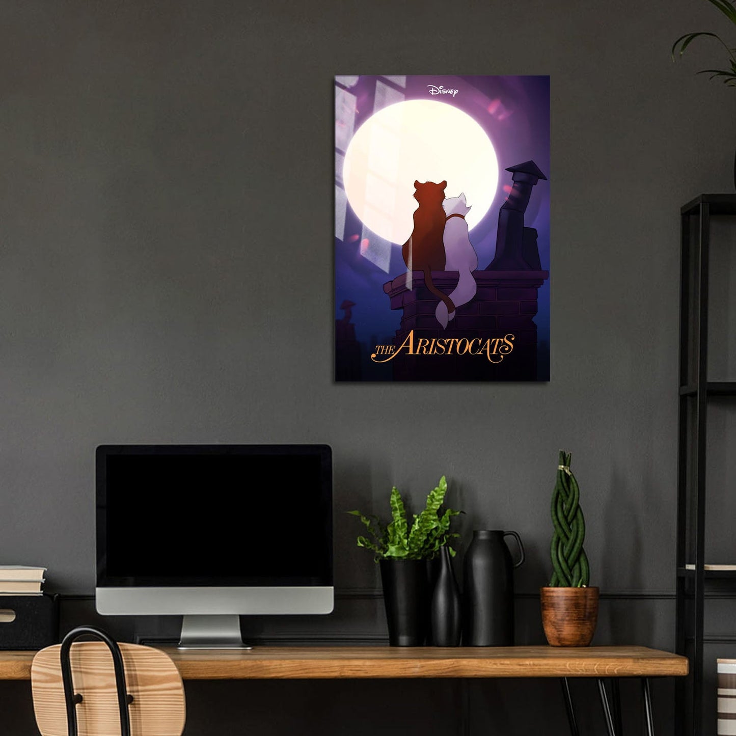 Flex Designs Metal Poster The Aristocats 5 x 7" Home Goods - Movie 1970 Movie Metal Poster