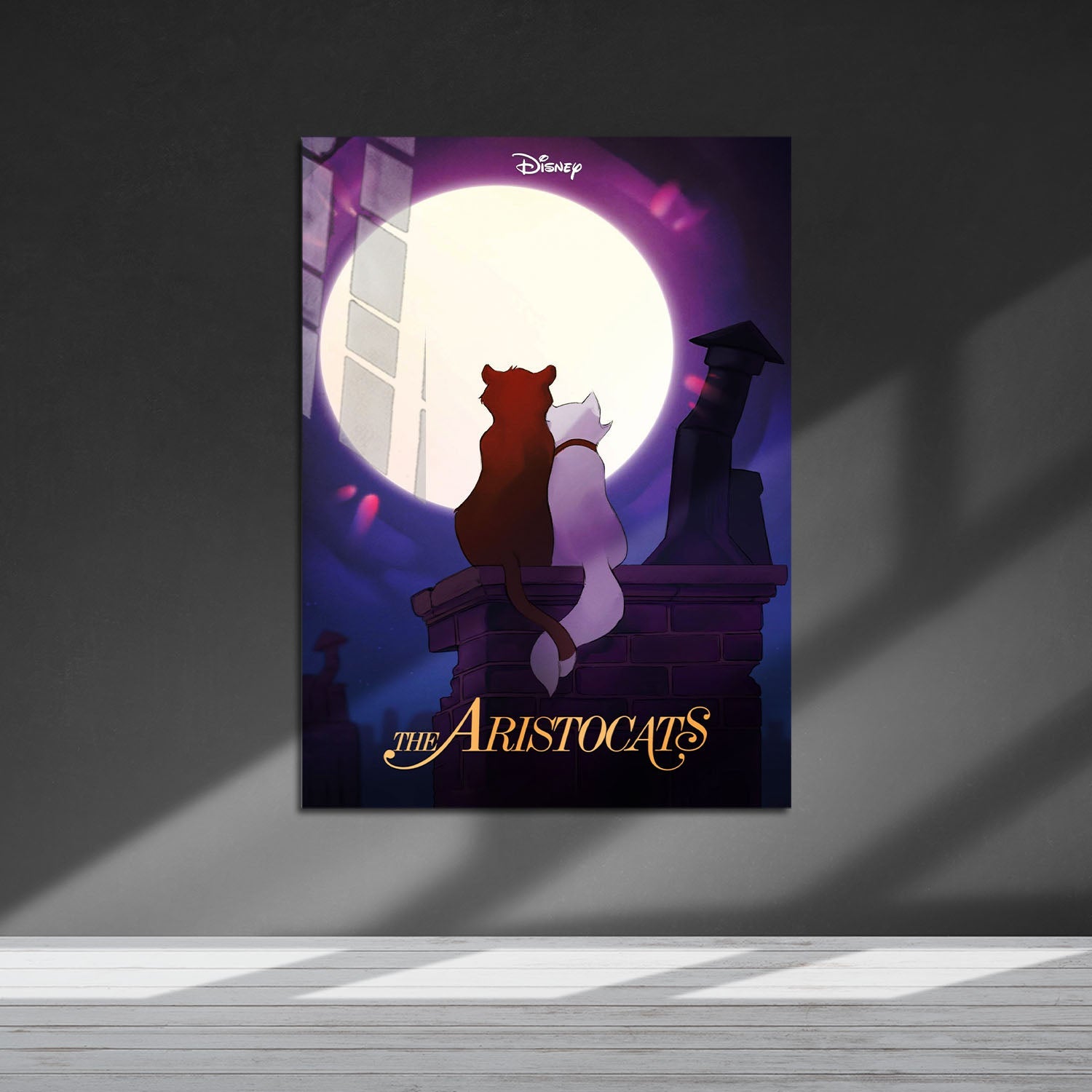 Flex Designs Metal Poster The Aristocats 5 x 7" Home Goods - Movie 1970 Movie Metal Poster