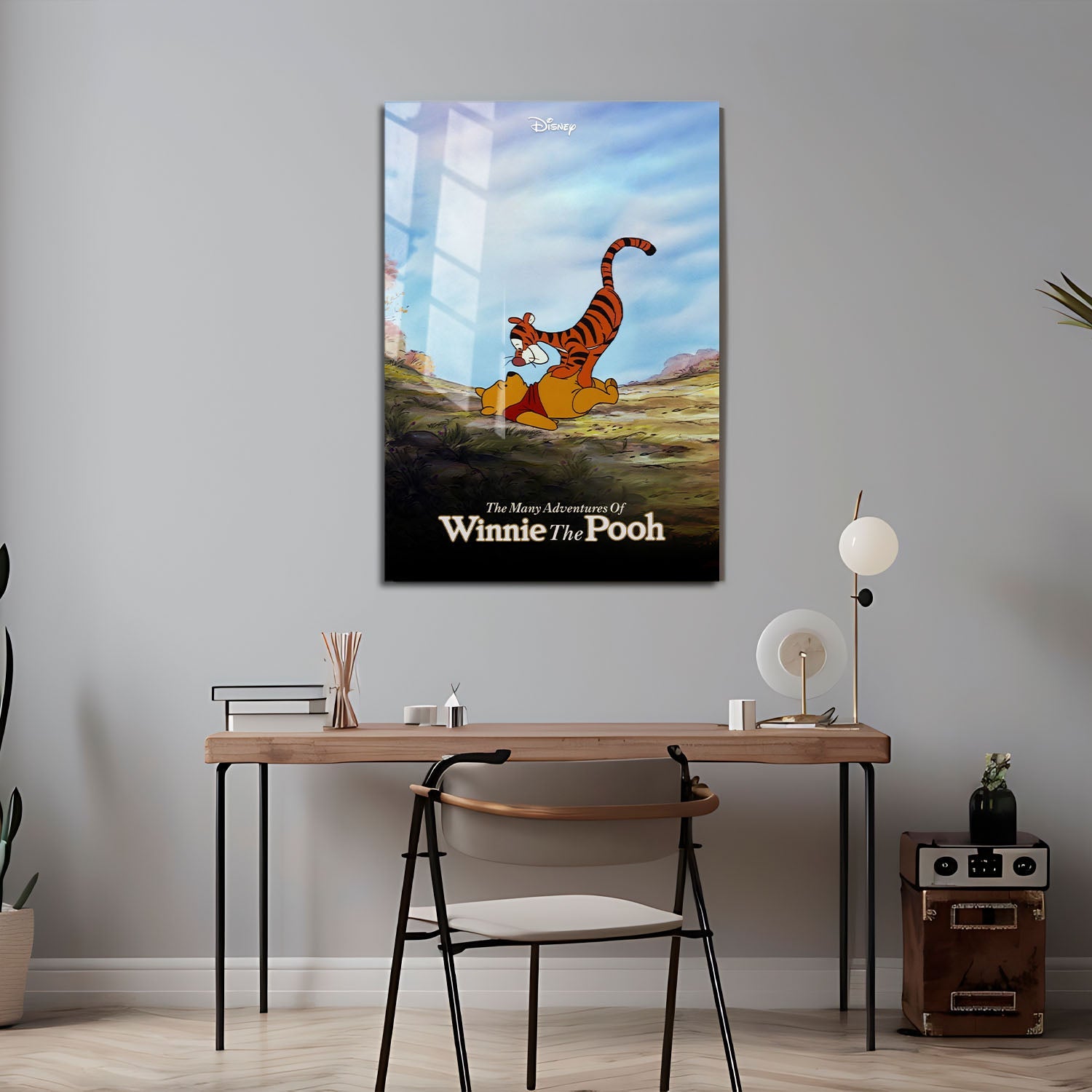 Flex Designs Metal Poster The Many Adventures of Winnie the Pooh 24 x 36" Home Goods - Movie 1977 Movie Metal Poster