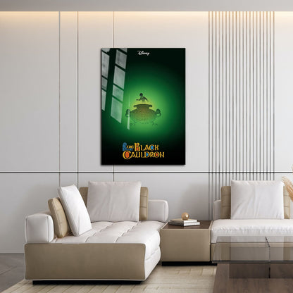Flex Designs Metal Poster The Black Cauldron 16 x 24" Home Goods - Movie 1985 Movie Metal Poster