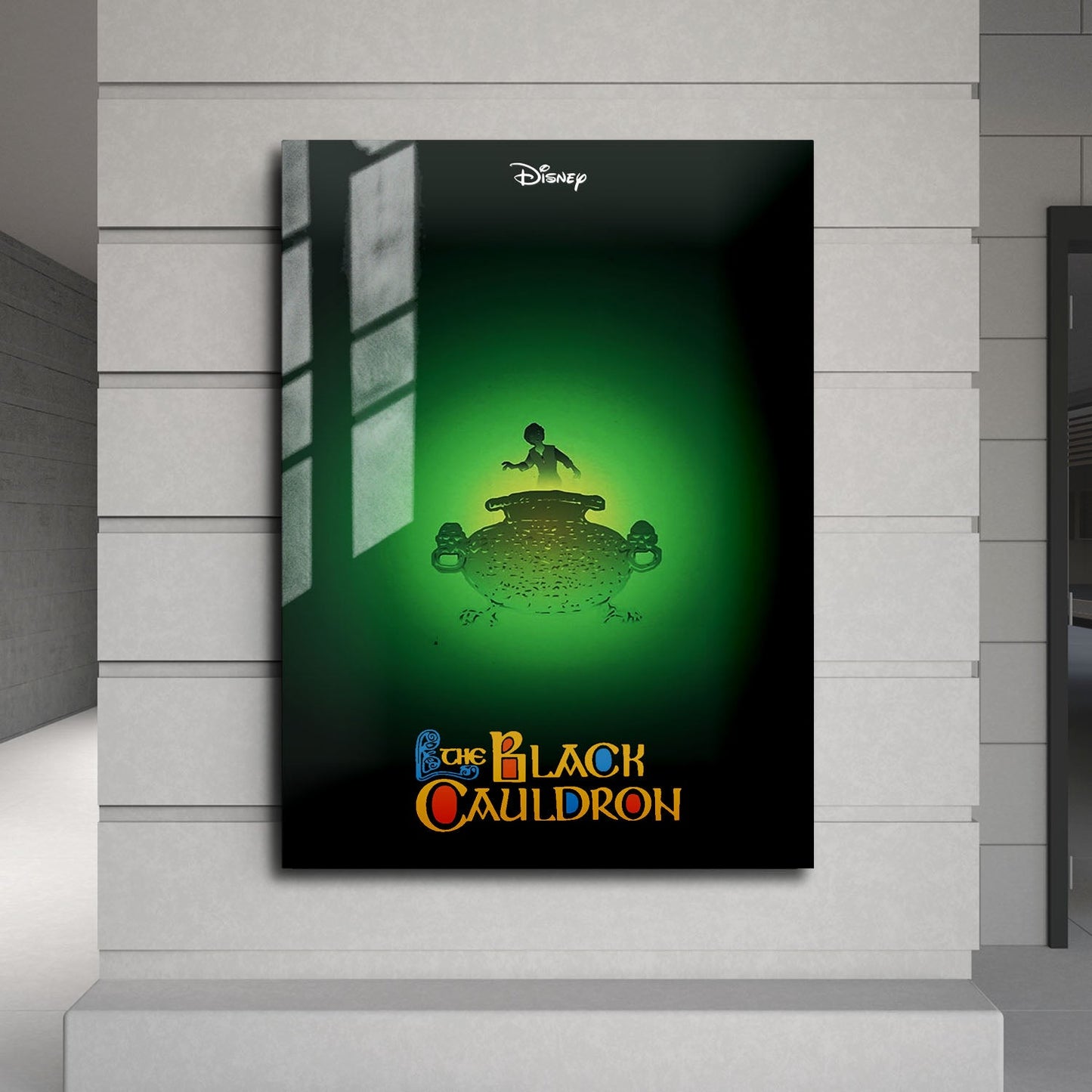 Flex Designs Metal Poster The Black Cauldron 24 x 36" Home Goods - Movie 1985 Movie Metal Poster