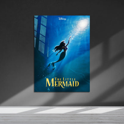 Flex Designs Metal Poster The Little Mermaid 5 x 7" Home Goods - Movie 1989 Movie Metal Poster