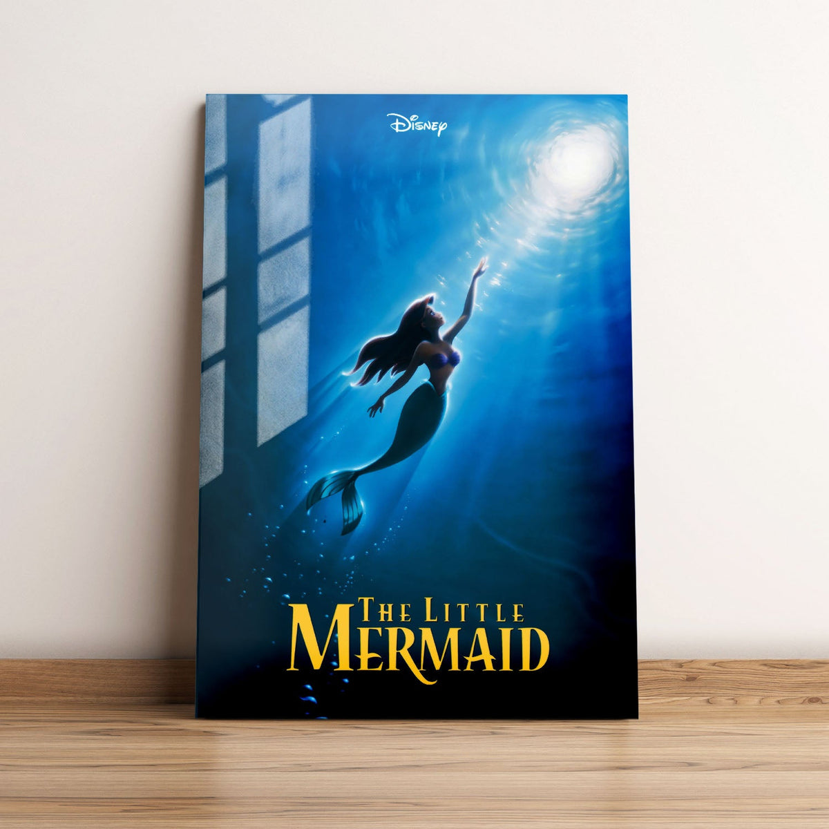 The Little Mermaid Movie Metal Poster