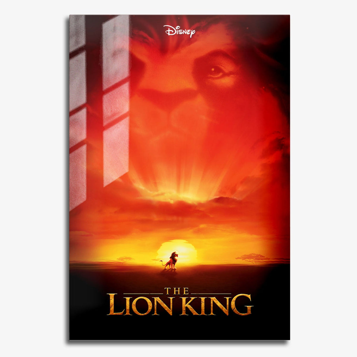 Flex Designs Metal Poster The Lion King 11 x 17" Home Goods - Movie 1994 Movie Metal Poster