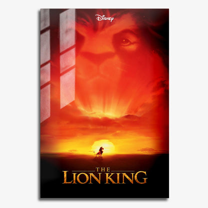 Flex Designs Metal Poster The Lion King 11 x 17" Home Goods - Movie 1994 Movie Metal Poster